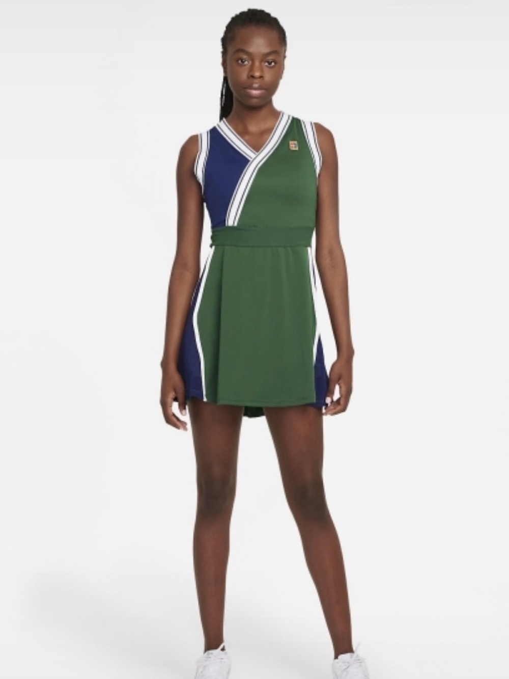 EUC Nike Dri-FIT Slam faux wrap tennis dress sz L